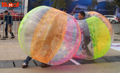colorful human hamster ball sold online